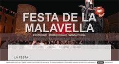 Desktop Screenshot of festadelamalavella.com